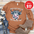 When God Made Me Long Sleeve - Heather Autumn - 17 product image 1