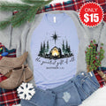 The Greatest Gift Of All Tee - Heather Blue - 15 product image 1