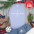 Love Came Down Tee - Heather Blue - 15 product image 1