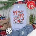 Deck The Halls Tee - Heather Blue - 15 product image 1
