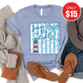 Jesus Is The Light Tee - Heather Blue - 15 product image 1