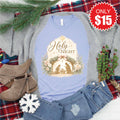 Holy Night Tee - Heather Blue - 15 product image 1