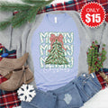 Merry Christmas Tee - Heather Blue - 15 product image 1