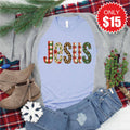 Jesus Tee - Heather Blue - 15 product image 1