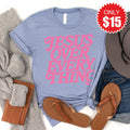Jesus Over Everything Tee - Heather Blue - 15 product image 1