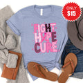 Fight, Hope, Cure Tee - Heather Blue - 15 product image 1