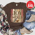 Joy To The World Tee - Heather Brown - 15 product image 1