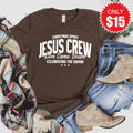 Jesus Crew Tee - Heather Brown - 15 product image 1