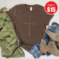 The Way, Truth, Life Tee - Heather Brown - 15 product image 1