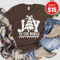 Joy To The World Tee - Heather Brown - 15 product image 1