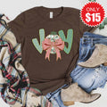 Joy Tee - Heather Brown - 15 product image 1