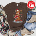 Christmas Cows Tee - Heather Brown - 15 product image 1