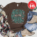 Jingle All Tee - Heather Brown - 15 product image 1