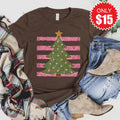 Christmas Tree Tee - Heather Brown - 15 product image 1