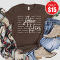 Adore Him Tee - Heather Brown - 15 product image 1