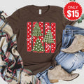 Christmas Trees Tee - Brown Leopard - 15 product image 1