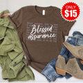 Blessed Assurance Tee - Heather Brown - 15 product image 1