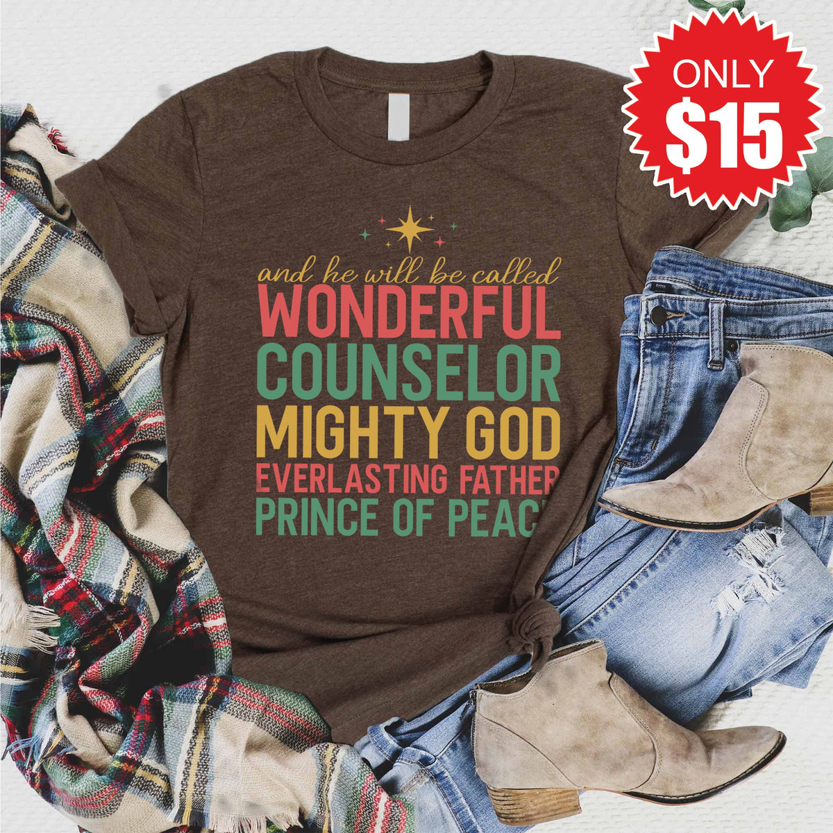 He Will Be Called Tee - Heather Brown - 15 product image 1