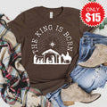 The King Is Born Tee - Heather Brown - 15 product image 1