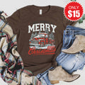 Merry Little Christmas Tee - Heather Brown - 15 product image 1