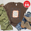 What A Friend Tee - Heather Brown - 15 product image 1