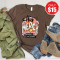 His Mercy Tee - Brown Leopard - 15 product image 1