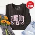 Pink Out Sweatshirt - Heather Charcoal - 20 product image 1
