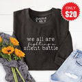 Silent Battle Sweatshirt - Heather Charcoal - 20 product image 1
