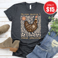 Jesus Praising Tee - Heather Charcoal - 15 product image 1