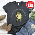 Jesus Said No Tee - Heather Charcoal - 15 product image 1