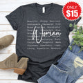 Woman Tee - Heather Charcoal - 15 product image 1
