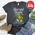Slow And Steady Tee - Heather Charcoal - 15 product image 1