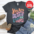 You Are Worth More Than Your Failures Tee - Heather product image 1