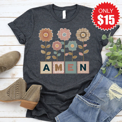 Amen Tee - Heather Charcoal - 15 product image 1