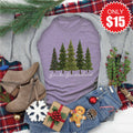 Winter Wonderland Tee - Heather Deep Purple - 15 product image 1