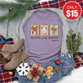 The Lord Is My Shepherd Tee - Heather Deep Purple - 15 product image 1