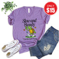 Slow And Steady V-Neck - Heather Grape - 15