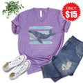 Deep Waters V-Neck - Heather Grape - 15