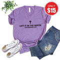 Left It In The Water V-Neck - Heather Grape - 15