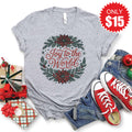 Joy to the World Tee - Heather Grey - 15 product image 1