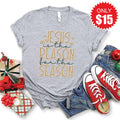 Jesus Is The Reason Tee - Heather Grey - 15 product image 1