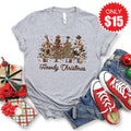 Howdy Christmas Tee - Heather Grey - 15 product image 1