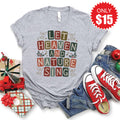 Let Heaven and Nature Sing Tee - Heather Grey - 15 product image 1