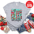 Merry and Bright Tee - Heather Grey - 15 product image 1