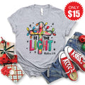Be The Light Tee - Heather Grey - 15 product image 1