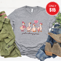 Just A Strong Goose Tee - Heather Grey - 15 product image 1
