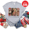 Let Us Adore Him Tee - Heather Grey - 15 product image 1