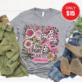 Fight My Battles Tee - Heather Grey - 15 product image 1