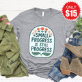 Small Progress Tee - Heather Grey - 15 product image 1