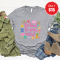 Be Kind To Your Mind Tee - Heather Grey - 15 product image 1